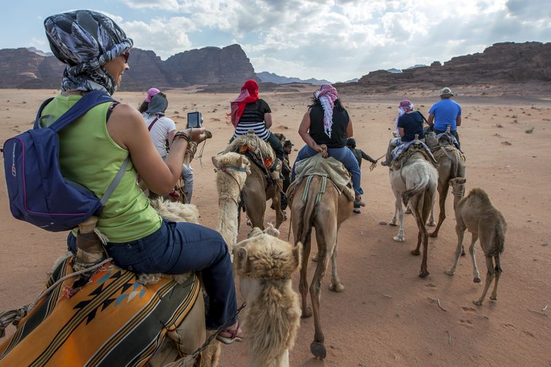 Excursion d'une journée dans le Wadi Rum depuis la ville d'Aqaba (AQ-JHT-003)